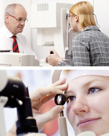 Augenprüfung