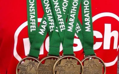 Nosch-Staffel beim Freiburg Marathon