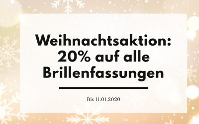 Eine Brille für Weihnachten?