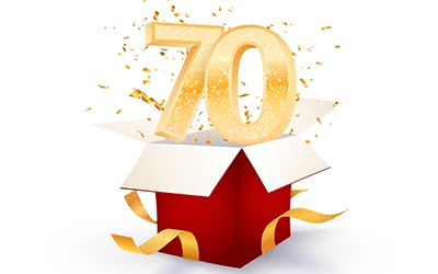 70 jahre jubiläum Optik Nosch