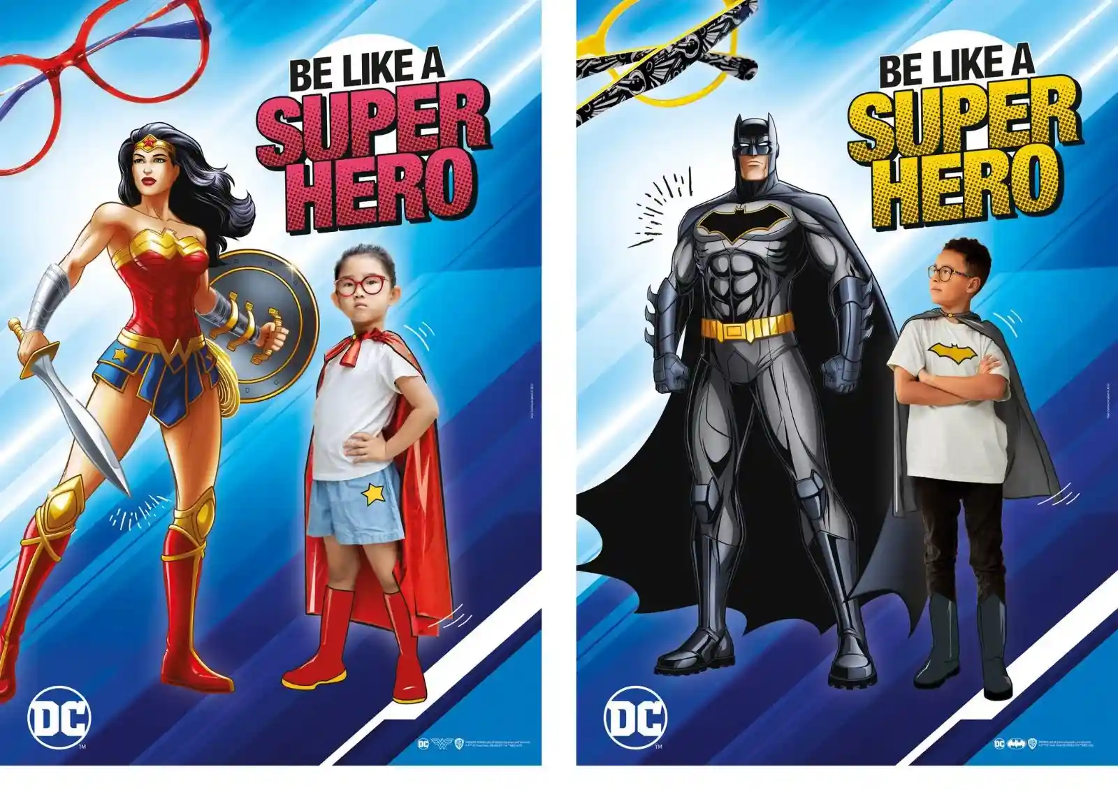 dc comics Figuren Kinderbrillen