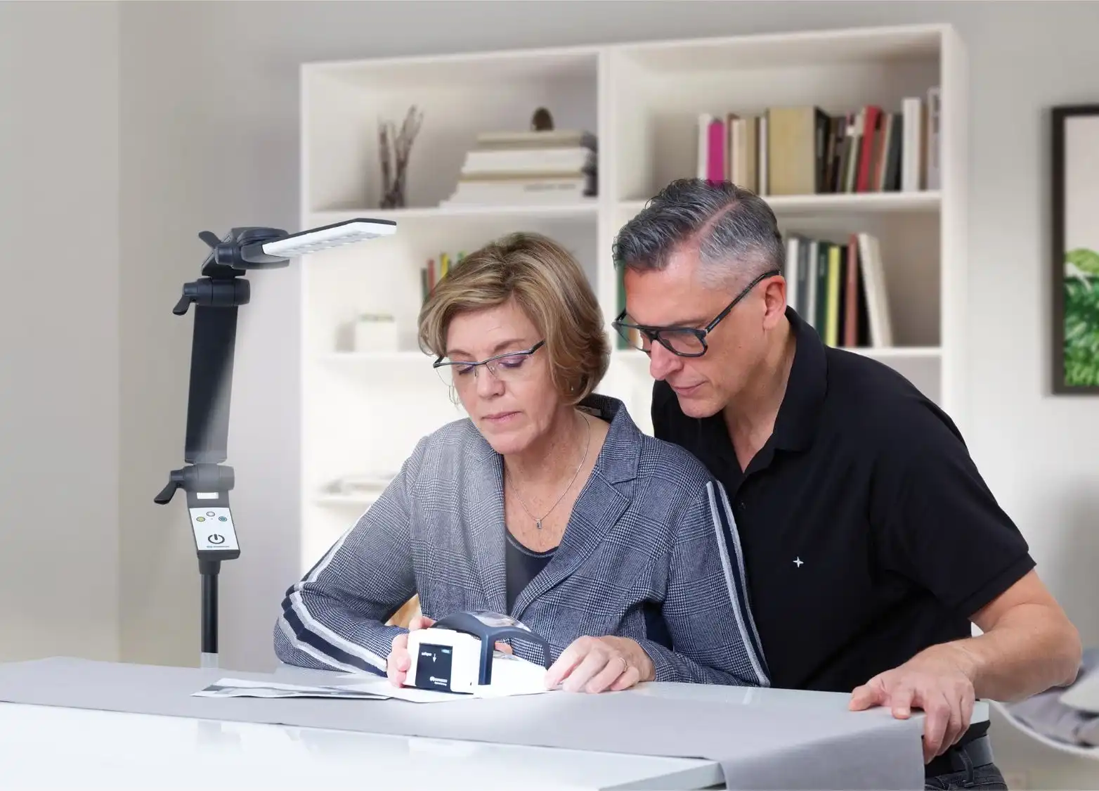 Lupen mit Beleuchtung